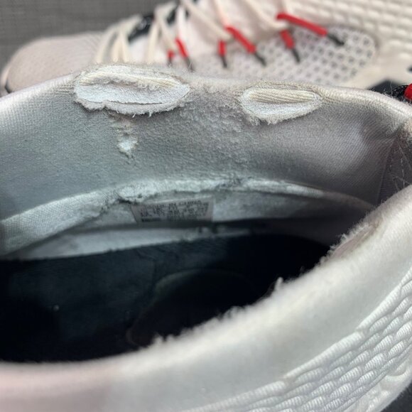 Adidas Dame 5 Mens Size 12.5 Basketball Shoes White/Red Lightweight Breathable - Picture 6 of 9